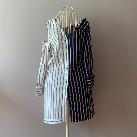 RARE Alpha&Omega Cold shoulder asymmetrical 'Оrigami' dress - Picture 3 of 16